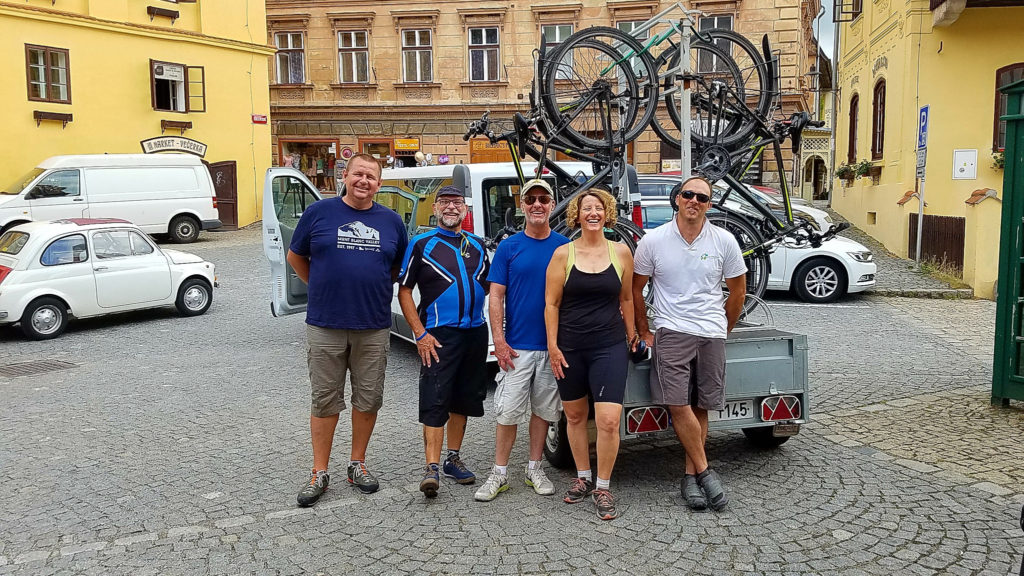 Czech Bike Tours in Cseky Krumlov